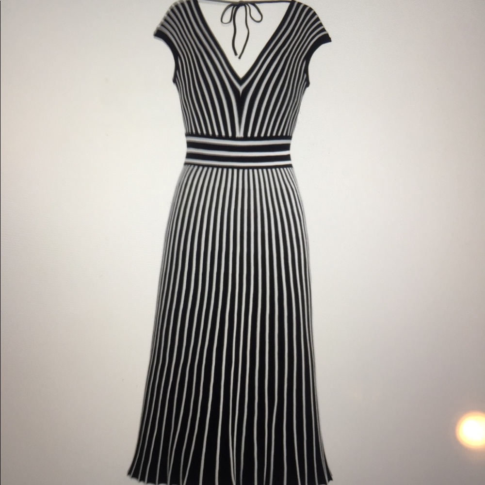 Fit and flare silhouette dress